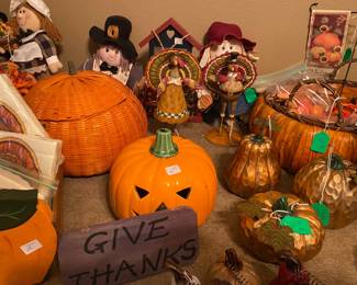 Fall Thanksgiving Decorations
