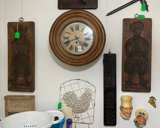 Assortment of Wooden molds