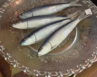 Porcelain Knife Rest, Sardines