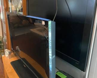 TVs by Sanyo and Vizio