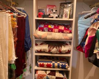 Collection of Antique quilts 