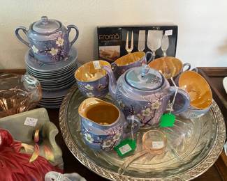Lusterware Tea Set