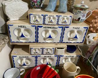 Antique German Canister set