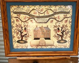 An exquisite sampler framed with glass