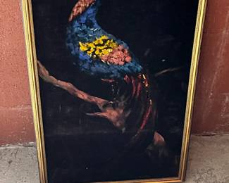 bird on velvet who could resist?