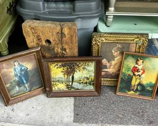 Lots of these 1960's era grandmas house prints..various