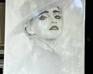 Gary Saderup (California)  signed Madonna litho 1987 in cellophane/great condition