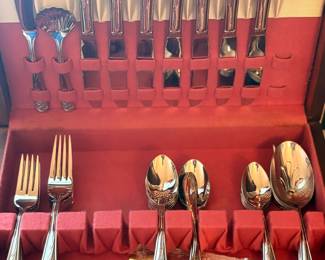 Silver plate flatware