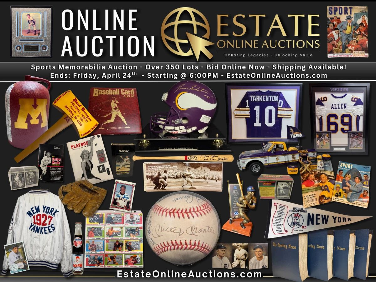 Sports Memorabilia Auction 