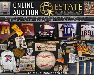 Sports Memorabilia Auction