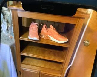 Cabinet and nikes