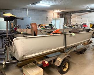 Boat, motor, trolling motor