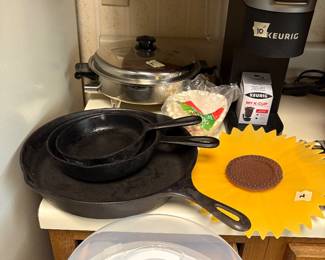 Cast iron skillets