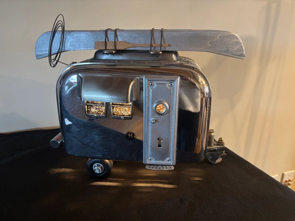 "To The Lake we go" By Rob & Teresa - Recycled & Found Artworks