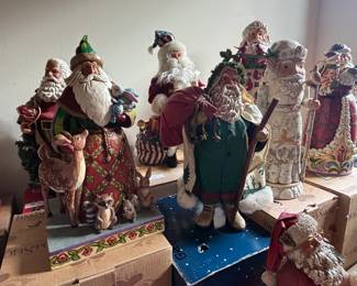 Jim Shore Christmas Santa's