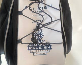 2 Raleigh eBike - Practically New - Bosch Battery, Fenders, Commuter Bag, plus Helmet