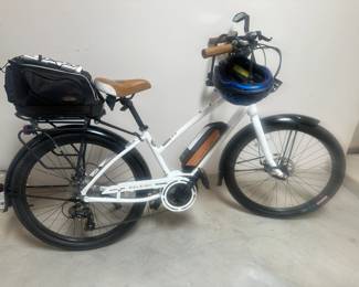 2 Raleigh eBike - Practically New - Bosch Battery, Fenders, Commuter Bag, plus Helmet