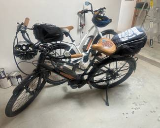 2 Raleigh eBike - Practically New - Bosch Battery, Fenders, Commuter Bag, plus Helmet