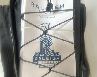 2 Raleigh eBike - Practically New - Bosch Battery, Fenders, Commuter Bag, plus Helmet
