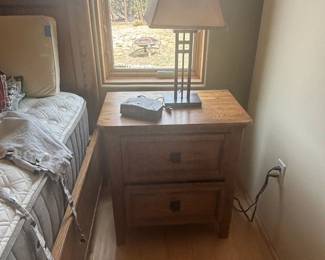King Size Bedroom Set - 2 Dressers (one with mirror), 2 Nightstands, King Headboard, Frame with drawers and new mattress