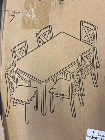 Ashley Caitbrook Rectangular Dining Table Set