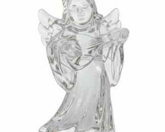 Marquis by Waterford Crystal Angel Figurine with Mandolin