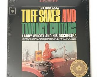 Larry Wilcox and His Orchestra - Tuff Saxes and Twangy Guitars Vinyl Record
