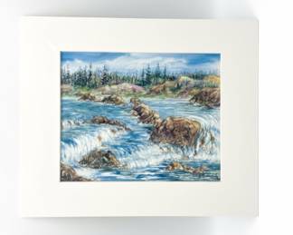 Watercolor Seascape by Nancy R. Gonzalez