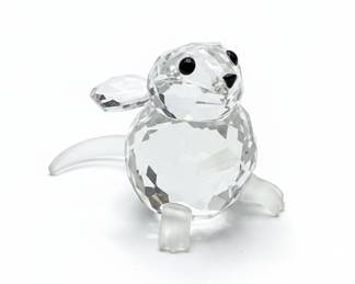 Swarovski Crystal Baby Seal Figurine