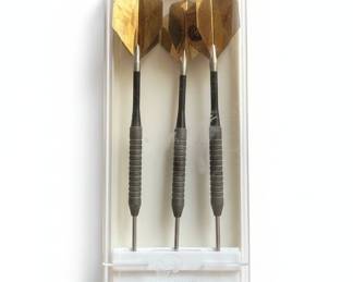 Brass Barrel Darts Set - Loxley CuZn 09