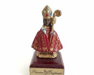 Infant of Prague Figurine on Decorative Base