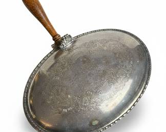 P. Cuffler "Lead-Mts" Silver-Plated Crumb Sweeper