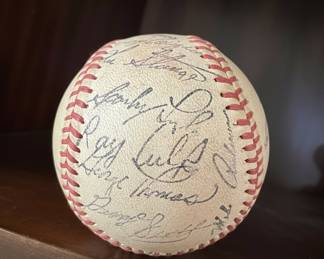 1970 Boston Red Sox Signed Baseball