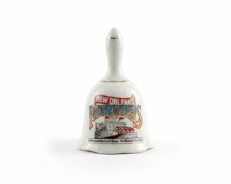 New Orleans Paddlewheels Ceramic Bell