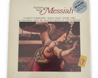 Handel's Messiah Highlights Angel Stereo Vinyl Record