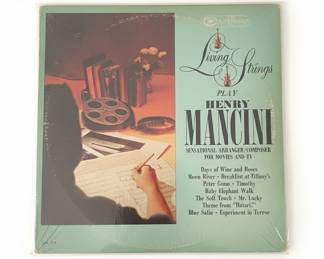 Living Strings Play Henry Mancini RCA Camden CAS-736 LP