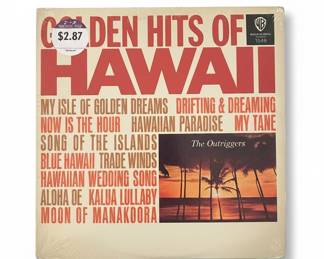 Golden Hits of Hawaii by The Outriggers Vinyl Record