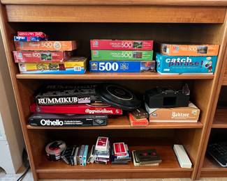Assorted Board Games and Puzzles