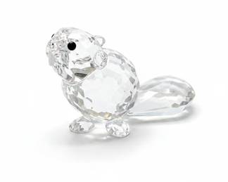 Swarovski Crystal Beaver Figurine