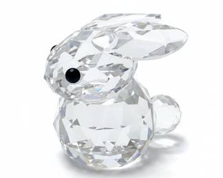Swarovski Crystal Mini Sitting Rabbit Figurine