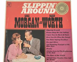 George Morgan and Marion Worth - Slippin' Around LP