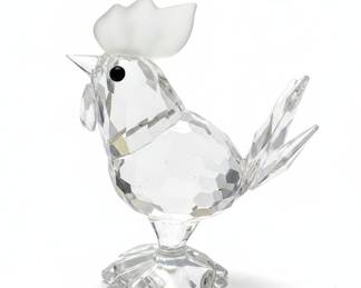 Swarovski Crystal Rooster Figurine 014497