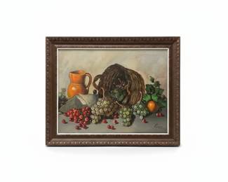 Still Life with Fruit and Pitcher