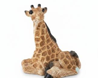 Edge Sculpture Giraffe Calf Figurine