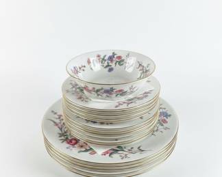 Wedgwood Devon Sprays Bone China Dinnerware Set