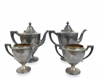 Forbes Plate Warranted Silver Plated Tea Set