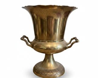 Vintage Brass Champagne Bucket/Urn