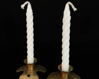 Star Cutout Candlesticks