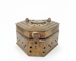 Brass Paan Daan (Betel Box)