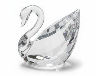 Swarovski Crystal Swan Figurine